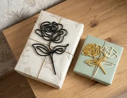 Gift Decor - Rose Line Art