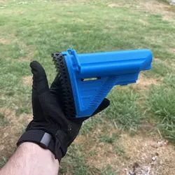 HK-style Tactical Stock FULLY FUNCTIONNAL – 1:1 Scale Training Replica