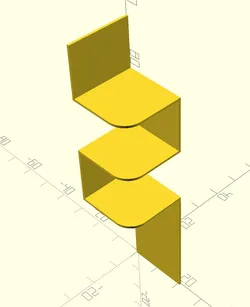 Kitchen Corner Shelf Concept