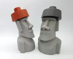 Moai with Top Knot (Hat) 2 Piece - The Moai Collection