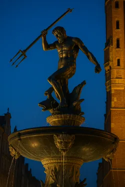 Neptune Statue
