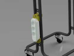 Raskog extention plug mount