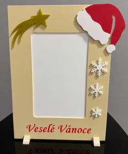 Vánoční rámeček na fotku/ Christmas frame foto