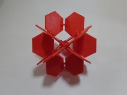 36 Part: HOLDEN CUBOCTAHEDRAL NOLID CONSTRUCTION KIT 1