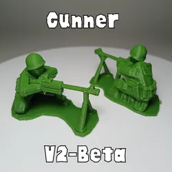Army Men - Gunner - EASY FDM PRINT