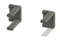 Butterfly latch hanger