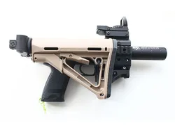 Carbine kit (with M4 stock and folding) for Airsoft hundgun