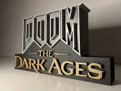 DOOM THE DARK AGES - logo decoration