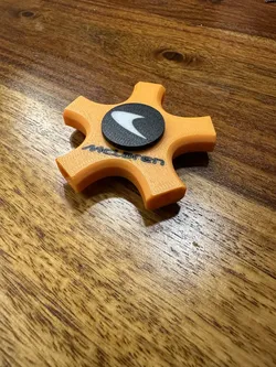 Fidget spinner bit holder McLaren style