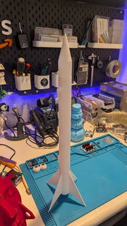 High Power Modular 3D Printed Rocket