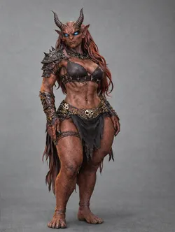 Infernal Oni Matriarch – Demon Warrior Fantasy Figure