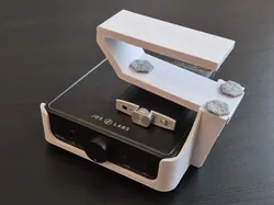 JDS Atom Amp/DAC mount for Ikea Anfallare table