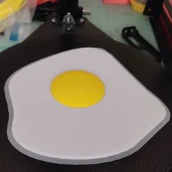 oeuf au plat -fried egg => One day after Easter