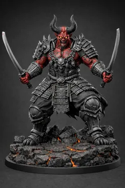 Oni Dual-Wielder Infernal - Berserker de Doble Katana