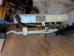 Position lock for Hikoki C8FSHG miter saw