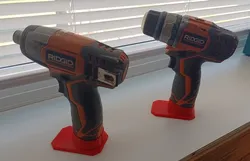 Ridgid AEG 12v drill/battery Stand