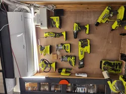 Ryobi One+ Wall Mount Shelf v1 & v2