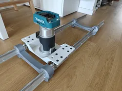 Slab Flattening Jig - Router Sled