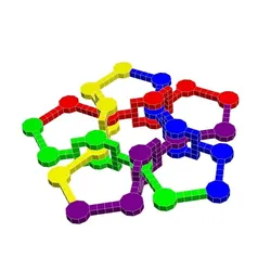 STEWART-ROELOFS PENTAFOIL RING KNOT