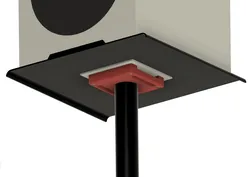 Velcro Strap Secure Plate for Monitors on Gravity SP3202 Stand