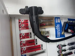 180 degree Pivoting J1772 wall mounted charger  holder