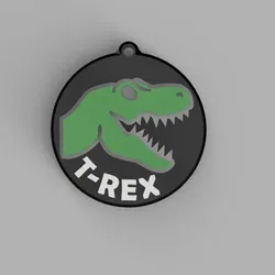 Creality Cloud | Llavero de T-REX | ملفات الطابعة ثلاثية الأبعاد