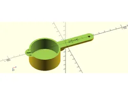 Customizable Measuring Cup Modded