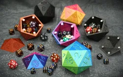 D20 Dice Box magnetic