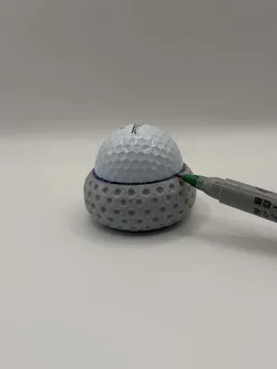 Dimple - The Golf Alignment Stencil