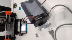 DIN Rail Stand Holder 60 degrees Soporte Riel DIN de mesa