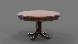 Dining table.
