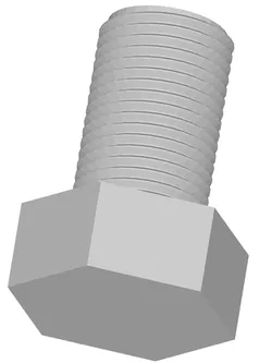 Hex head bolts - 5/8" x 18 tpi Fine Thread, various lengths