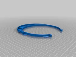 Lightweight A4 faceshield (thicker side bands)