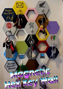 Magnetic Hex Key Wall