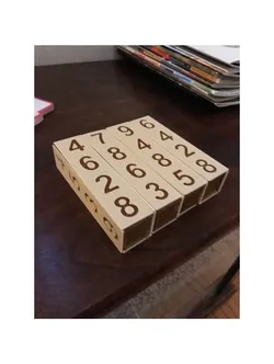 Number Sticks Magic Trick