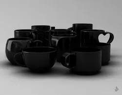 print cups--collection 001-010 3D Print Model in Kitchen and Dining 349362