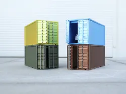 Sea Container v3.0 (Stackable, 1:43 scale)