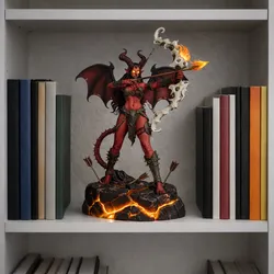 Succubus Arquera Infernal - Demon Huntress con Arco Llameante