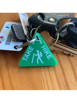 Take A Hike Keychain