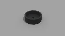 74 mm, 14 Flute Oil Filter Cap Wrench Cover (for use with plier-syle, chain wrench, ect. tools)