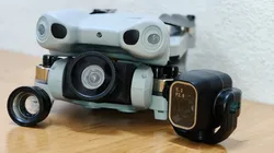 AE5Pro drone fish eye lens