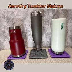 AeroDry Tumbler Station - Dual Version Drying Dock