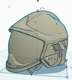Casco de bombero