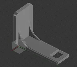 Curtain holder no screws