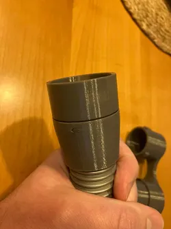 D27 hose osVAC connectors with slip ring: compact and hassle free (Fits Festool D27)
