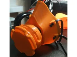 Double filter adapter for COVID-19 Mask v2