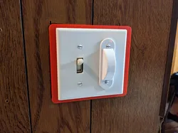 Double Gang Switch Plate Extension
