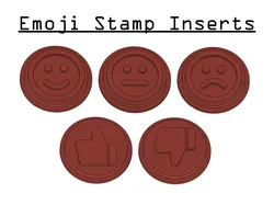 Emoji Stamp Inserts
