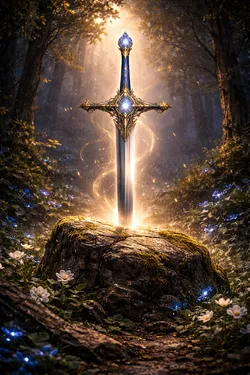 Fantasy Sword King's Arthur Excalibur