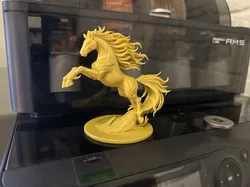 Fire Horse — Decorative 3D Statue
